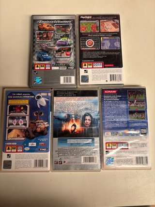 Lote 4 Juegos psp mas 1 video