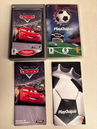 Lote 4 Juegos psp mas 1 video