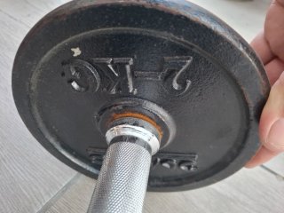 2 Mancuernas 10 kg cada una