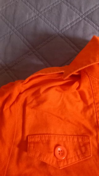 Vestido Sfera Naranja Talla M