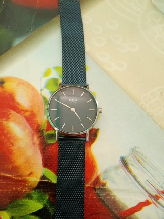 Orologio Boccia Titanium Nero/Argento