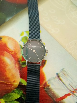 Orologio Boccia Titanium Nero/Argento