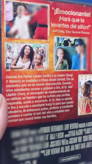 DVD The Karate Kid (Jaden Smith, Jackie Chan)