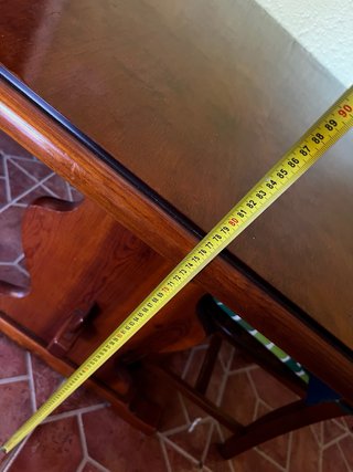 Conjunto mesa rústica con banco y sillas
