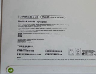 MacBook Neo 256GB Cítrico Precintado