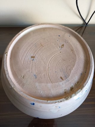 Antiguo Lebrillo Fajalauza Azul S.XIX