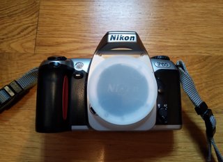Cámara Analógica Nikon F-65 Plata/Negra
