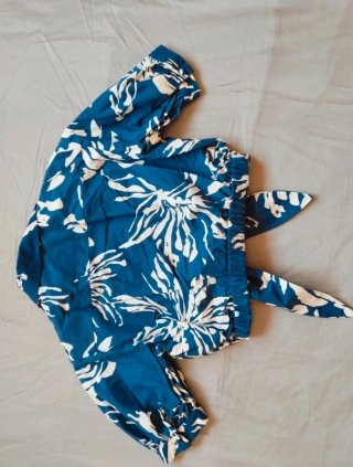 Conjunto Falda Midi y Blusa Estampada