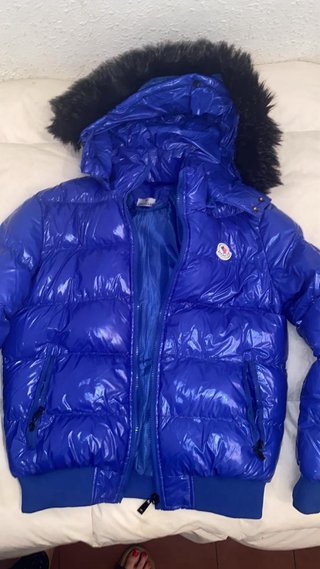 Chaqueta Moncler Azul Brillante