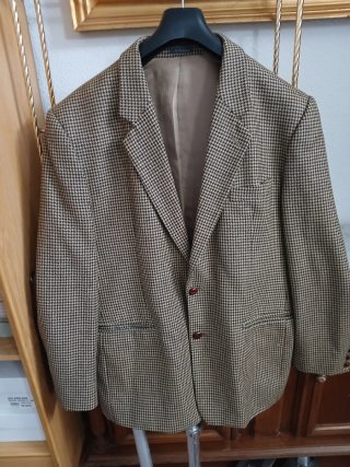 Chaqueta de caballero de cuadritos