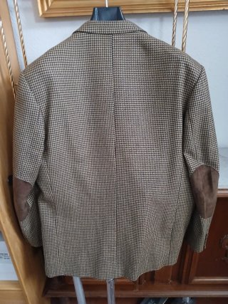 Chaqueta de caballero de cuadritos