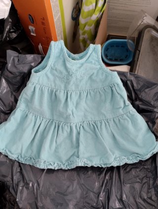 Vestidos niña pana