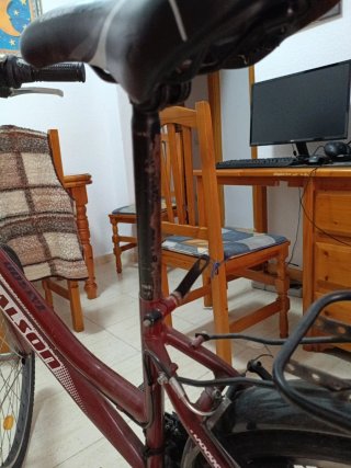 Bicicleta Mujer Talson Verona Burgundy