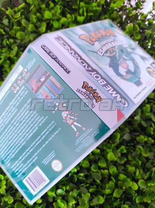 Caja Pokemon Edición Esmeralda (GBA)