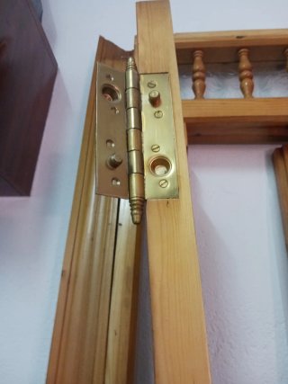 Puerta Castellana Madera Maciza Rústica