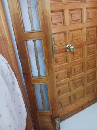 Puerta Castellana Madera Maciza Rústica