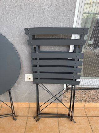 Conjunto Mesa de terraza plegable No negociable