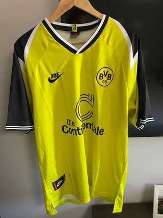 Camiseta retro Borussia Dortmund Nike 95-96 de segunda mano por 25