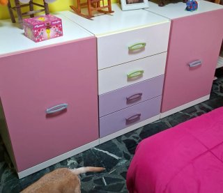 Mueble de almacenaje infantil