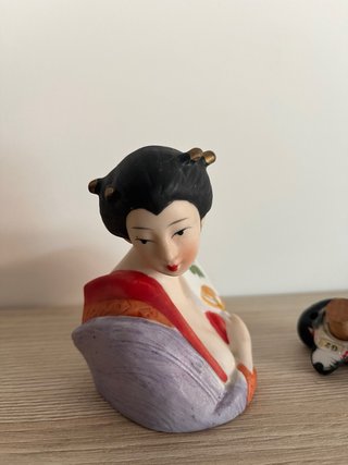 Botella cerámica Geisha