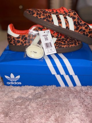 Adidas Samba OG estampado de leopardo