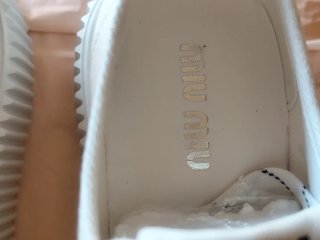 Sneakers Miu Miu Bianche Taglia 40