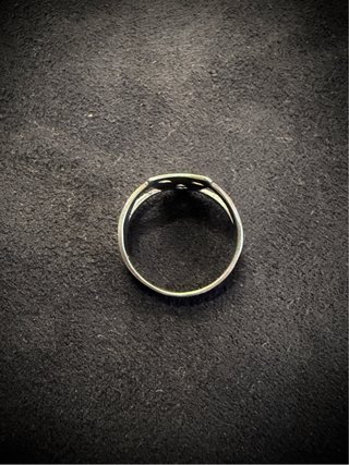 Anillo Plata Máscara Teatro Talla 11 EU