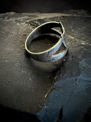 Anillo Plata Máscara Teatro Talla 11 EU