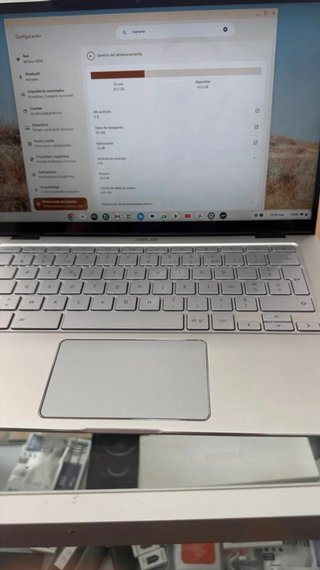 Asus Chromebook C434T Plata 64GB Táctil 8GB RAM i