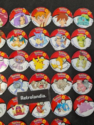 Pegatinas Pokémon Chupa Chups 40/70