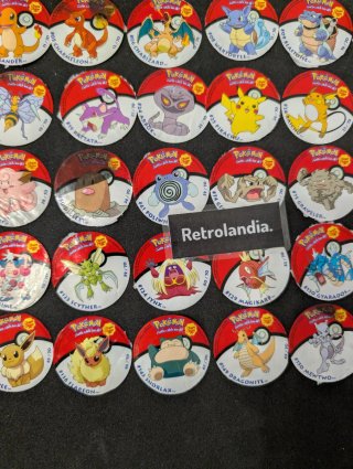 Pegatinas Pokémon Chupa Chups 40/70