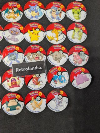 Pegatinas Pokémon Chupa Chups 40/70