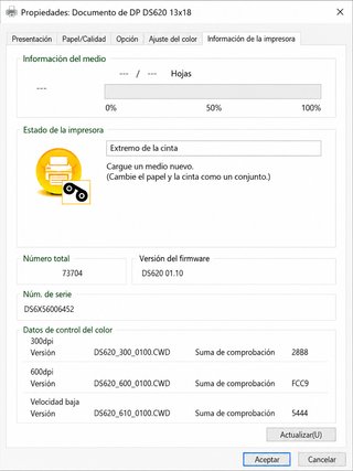 Impresora Fotográfica DNP DS620 9x13/13x18