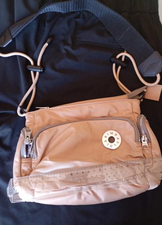 Bolso bandolera Bimba y Lola beige