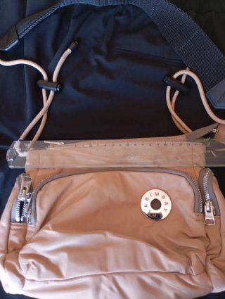 Bolso bandolera Bimba y Lola beige