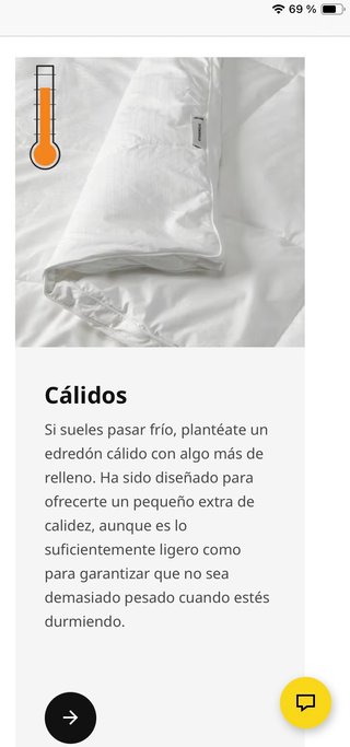 Edredón IKEA Blanco 135/150cm-150/200cm