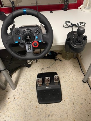 Volante Logitech G29 + Palanca de Cambios