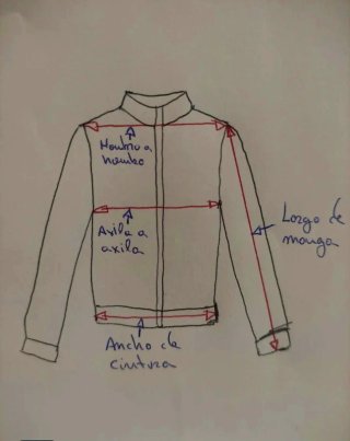 Chaqueta Richa Verano XXXL
