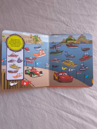 Libro infantil Busca y encuentra Cars