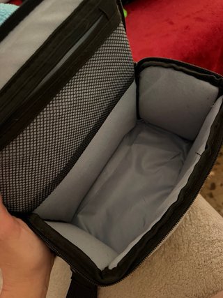 Bandolera FOSOTO para cámara gris