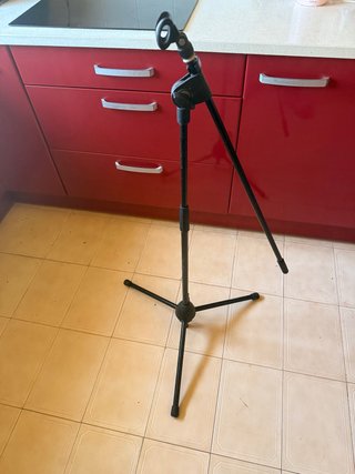 Pie de Micrófono Jirafa Extensible 2.10 Metros