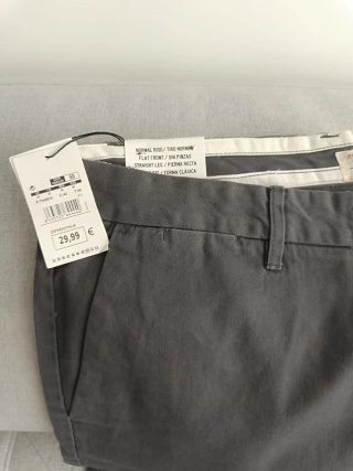 Pantalón chino Springfield gris