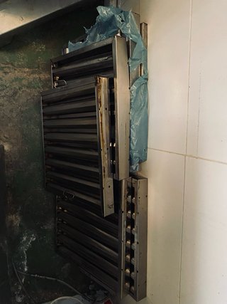 Campana extractora industrial acero inoxidable