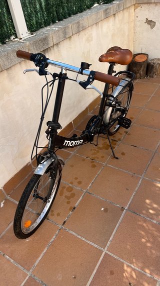 Bicicleta Plegable Moma First Class 2 Negra
