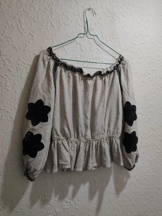 Blusa Uterqüe Talla S Manga Larga