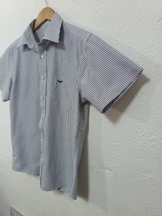 Camisa Giorgio Armani vintage 00s rayas