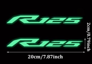 2 Pegatinas R125 Yamaha