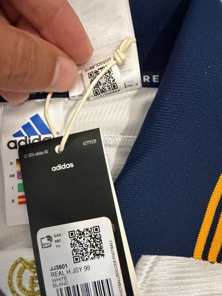 Camiseta Real Madrid Adidas Teka Vintage Talla L