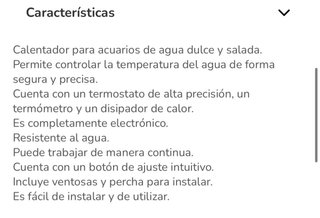 Calentador Acuario Aquael Platinium 75W