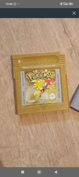 Juego Pokémon Game Boy:  oro